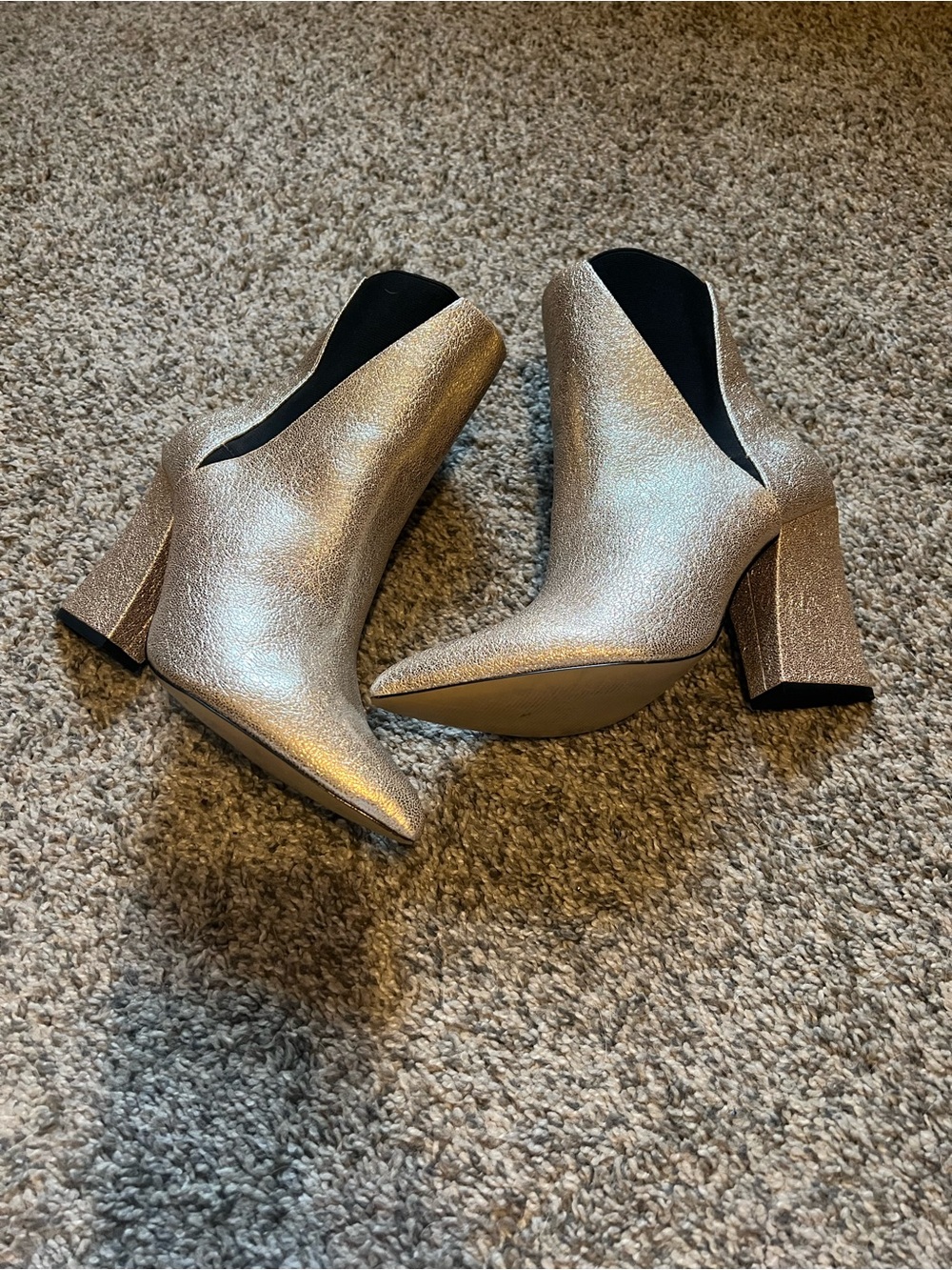 Gold Boots